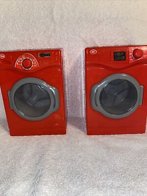 #ad Fits American Girl Dolls Or 18” My Life As Washer amp; Dryer Laundry Room Set Red $28.00