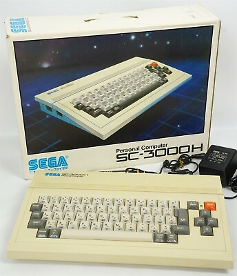 SEGA SC 3000H Personal Computer Console White Tested System T4093460 $1000.00