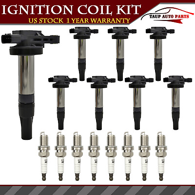 #ad #ad 8x Ignition Coil amp; 8x Spark Plug for Jaguar XJ8 XK8 S Type 4.2L AJ810445 $110.00