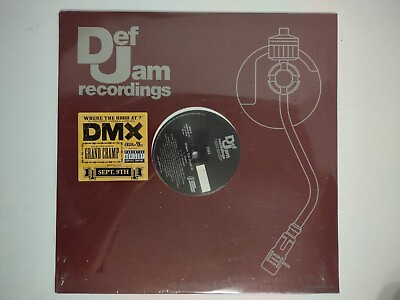 #ad DMX Where The Hood At Single 12quot; Vinyl Record Def Jam Brand New Sealed $17.99