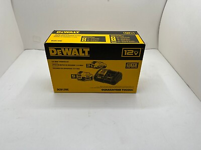 #ad NEW DeWalt DCB135C 2 Pc. 12V 3 Ah 5 Ah Li Ion Batteries and Charger Starter Kit $114.99