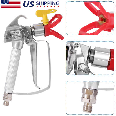 #ad 3600 PSI Airless Paint Spray Gun W 517 Tip Nozzle Guard for Wagner Sprayers US $17.99