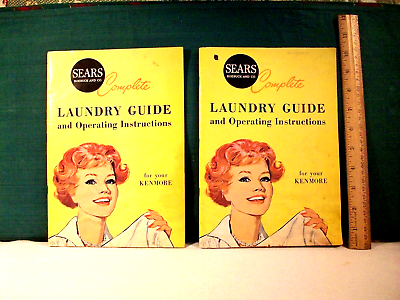 #ad #ad SEARS WASHER amp; DRYER PRE 1963 guides Vintage collectable $10.00