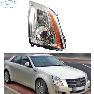 #ad For Cadillac CTS 2008 2009 2010 2011 12 13 14 Passenger Side Headlight Assembly $336.77
