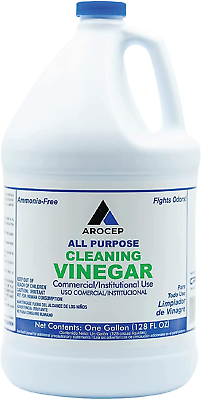#ad All Purpose White Vinegar Cleaning Solution 1 Gallon Multi Surface Cleaner for $27.87