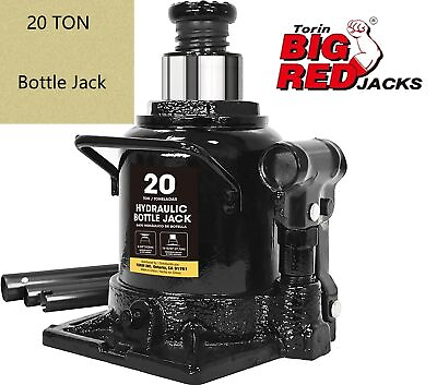 #ad Big Red Low Profile 20 Ton Bottle Jack High Lift Heavy Duty AT92007ABBlack $46.13