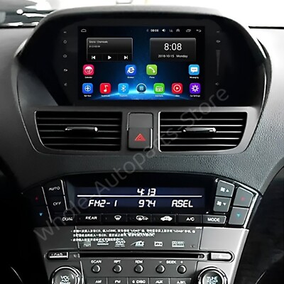 #ad For 2007 2013 Acura MDX Apple Carplay Radio Android 13.0 RDS GPS Navi WiFi RDS $184.90
