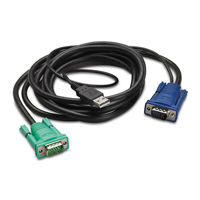 #ad APC Schneider Electric IT USA AP5821 6ft USB Integrated LCD KVM Cable $93.24