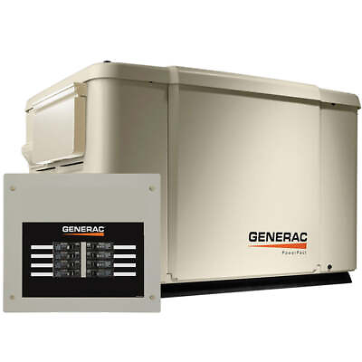 Generac 69981 7.5kW Home Standby Generator System 50 amp 8 circuit ATS $1999.00