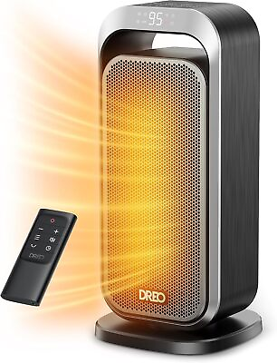 #ad Dreo Space Heaters for Indoor Use Portable Heater with 70°Oscillation $84.99
