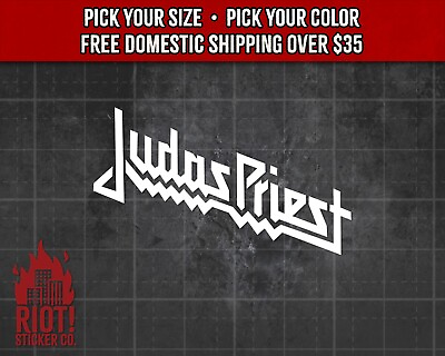 #ad Judas Priest Decal for Car Band Logo Sticker for Laptop Heavy Metal Rob Halford $13.99