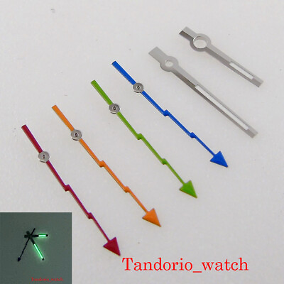 #ad Stainless Steel Luminous Watch Hand Set Spare For NH35 MIYOTA 8215 ETA 2824 2836 $9.54