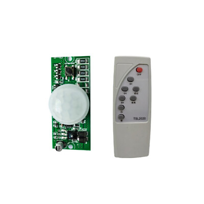 #ad Remote Control Solar Circuit Board Human Body Induction 3.2V 3.7V Street Light $10.69