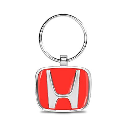 #ad Honda 3D Red Logo Metal Key Chain Keyring Accord Pilot CR V Civic HR V Odyssey $19.99