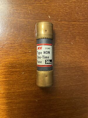 #ad Ace Hardware NON 30 Amp One Time Cartridge Fuses $5.00