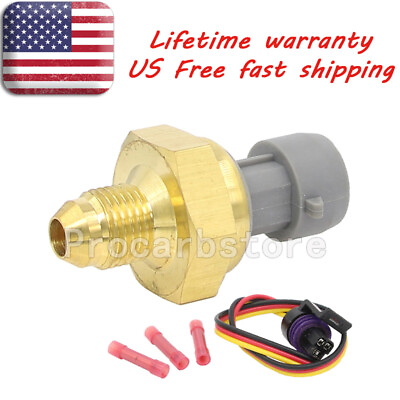 #ad New Exhaust Back Pressure Feedback Sensor For Ford 6.4L Powerstroke Turbo US $16.49