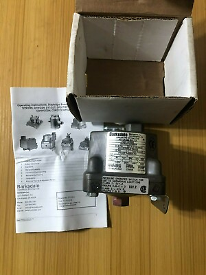 NEW BARKSDALE HD2T GH3SS PRESSURE OR VACUUM ACTUATED SWITCH $285.00