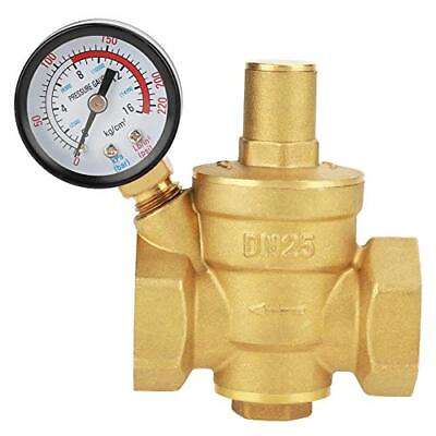 #ad DN25 32mm Water Pressure Regulator For Home 1.6Mpa Brass Pressure Reducing Va... $30.65
