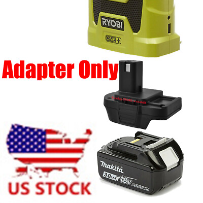 #ad #ad 1x Adaptor # For Makita 18v LXT Li Ion Battery To Ryobi 18v Tool Adaptor Only $19.99