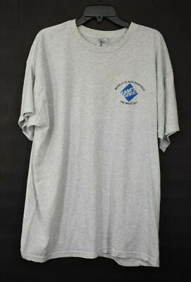 #ad #ad Fruit Of The Loom Mens Crew Neck Grey Sams Club One Week Short Sleeve Shirt 2XL $11.96