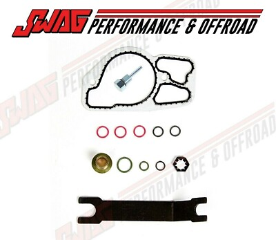 #ad Ford 7.3L Powerstroke Non Serviceable HPOP Fitting Base Gasket Oring Kit W Tool $29.99