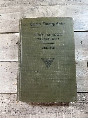 #ad #ad 1917 Education Reference quot;Rural School Managementquot; Illustrated $29.75