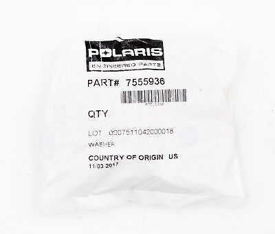 #ad Genuine Polaris Washer Part Number 7555936 $8.99