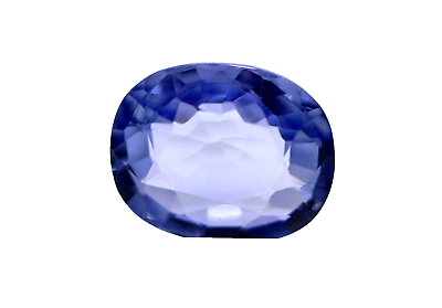 #ad 2.55 Ct 100% Untreated Natural Blue Sapphire Eye Clean VS Oval Cut Gemstone $908.44
