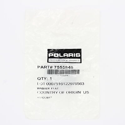 #ad #ad Polaris Washer Part Number 7555846 $13.99