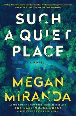 #ad Such a Quiet Place: A Novel Hardcover By Miranda Megan GOOD $4.40