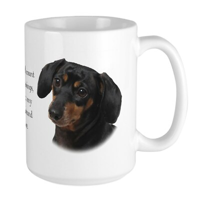#ad CafePress Dachshund Blessings Large Mug 612272820 $17.99