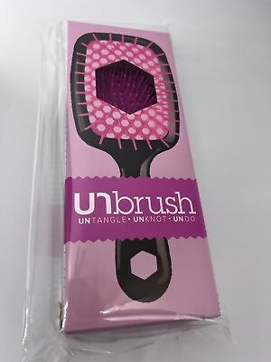 #ad Unbrush FHI Wet Dry Gentle Detangling Brush Aurora Pink $6.99