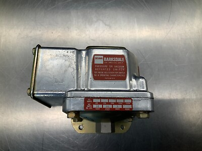 Barksdale DIT H18SS Pressure or Vacuum Actuated Switch $129.95