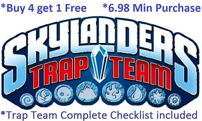 #ad *Buy 4=1Free Skylanders Trap Team Complete UR Set w Checklist*$6.98Minimum👾 $10.83