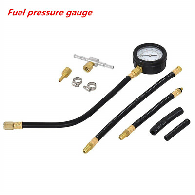 #ad 0 100 PSI Fuel Injection Pump Pressure Injector Tester Test Pressure Gauge Kit $40.39