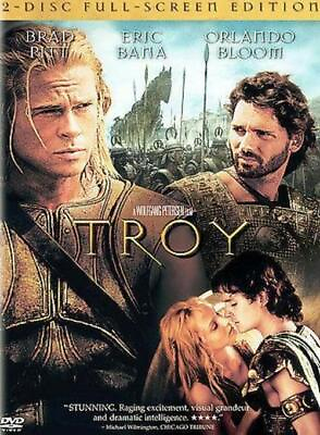 #ad Troy DVD 2005 2 Disc Set Full Screen NEW $5.96