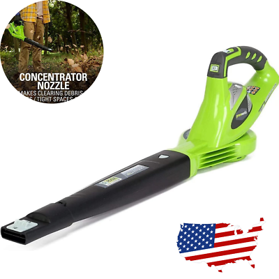 #ad Greenworks 40V 150 MPH Max Speed Cordless Leaf Blower 2.0Ah FAST DELIVERY $68.98