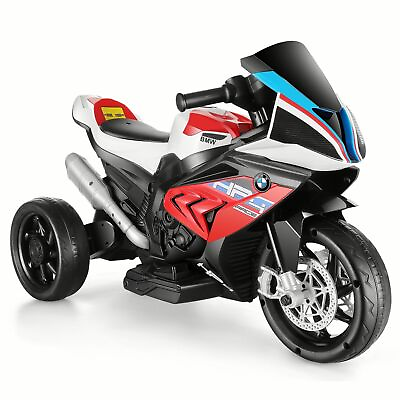 #ad #ad Electric Ride on Motorcycle for Kids 3 Wheels Licensed BMW 12V Battery Powered $82.99
