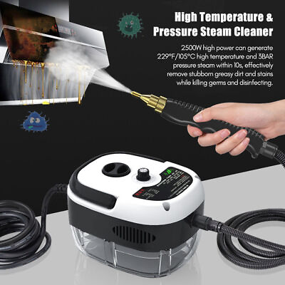 #ad 2500W High Temp Pressurized Steam Cleaner Machine Kitchen Portable Handheld US $40.99