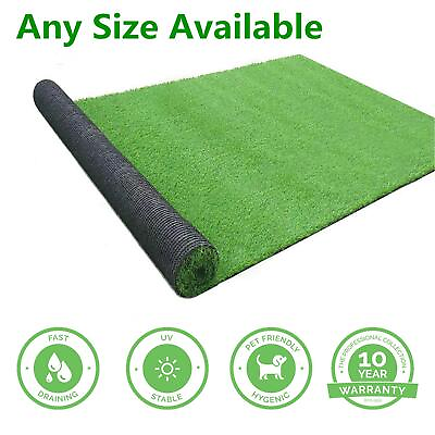 W#x27;5ft Artificial Fake Synthetic Grass Rug Garden Landscape Lawn Carpet Mat Turf #ad $624.00