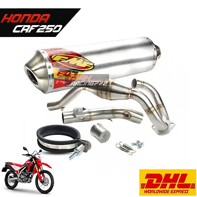 #ad FULL SYSTEM EXHAUST STAINLESS STEEL RACHING FIT FOR HONDA CRF250L RALLY 2020 22 $272.77