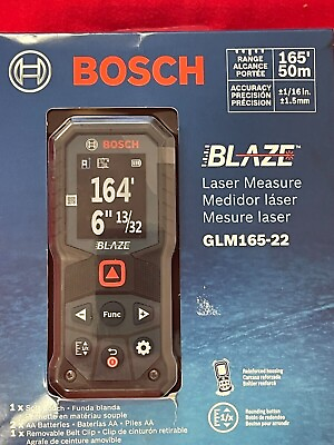 Bosch Blaze GLM165 22 Laser Measure $59.99