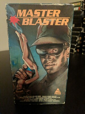 #ad #ad Master Blaster 1987 Prism Video Original Release Rare VHS Horror HTF OOP $39.95