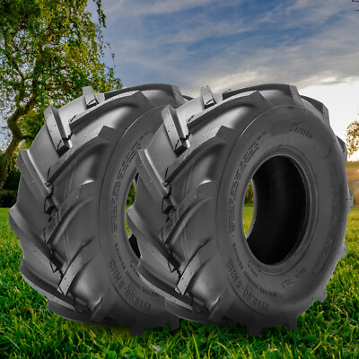 #ad Set Of 2 24x12.00 12 Lawn Mower Tires 4Ply 24x12x12 Super Lug Garden Tractor $188.00