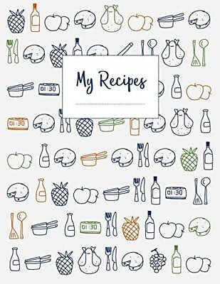 My Recipes: The XXL do it yourself cookbook to note down your 120 favorit GOOD #ad $4.79