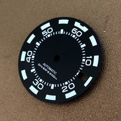 #ad Replacement 28.5mm Luminous Watch Dial For NH35 4R35 Movement Repair Parts $12.89