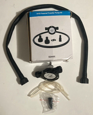 #ad Star Water Systems Drill Powered Transfer Pump Kit 024491 Includes Hoses $19.99