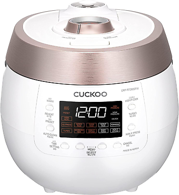 #ad CUCKOO CRP RT0609FW 6 Cup Uncooked amp; 12 Cup Cooked Small Twin Pressure Plate $198.32