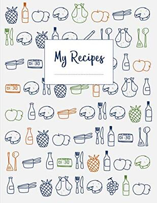 My Recipes: The XXL do it yourself cookbook to note down your 120 favorite r... #ad $5.28
