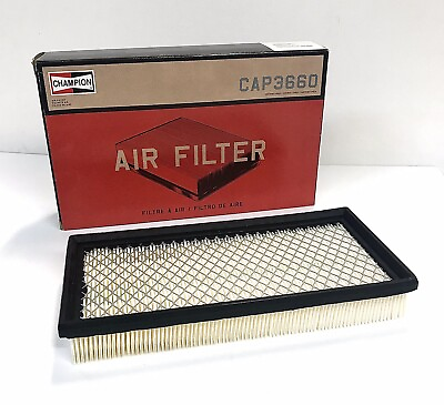 #ad #ad Champion Engine Air Filter CAP3660 Automotive Air Cleaner $6.98